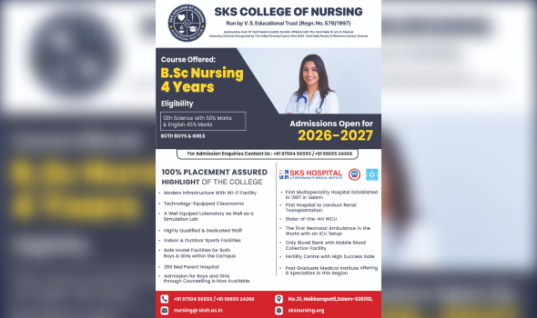 Admissions Open for 2026-27